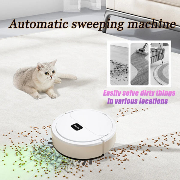 2024 New Cleaning Machine Automatic Robot Vacuum Cleaner Smart Wireless Sweeping Mopping Smart Home ﻿